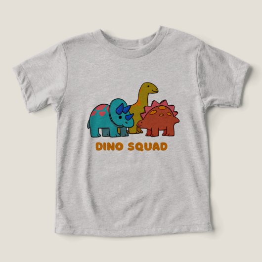 ディノ・トドラーTシャツ (デザイン正面)