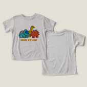 ディノ・トドラーTシャツ (デザイン正面&裏面)