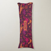 ディノ・ドードルがキッズ恐竜をシルエット化 ボディピロー (正面縦)