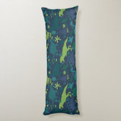 ディノ・ドードルがキッズ恐竜をシルエット化 ボディピロー (裏面 (縦))