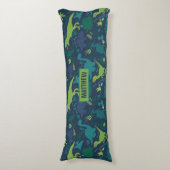 ディノ・ドードルがキッズ恐竜をシルエット化 ボディピロー (正面縦)