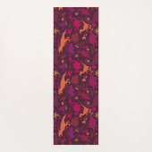 ディノ・ドードルがキッズ恐竜をシルエット化 ヨガマット (裏面)