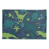 ディノ・ドードルがキッズ恐竜をシルエット化 枕カバー (裏面)