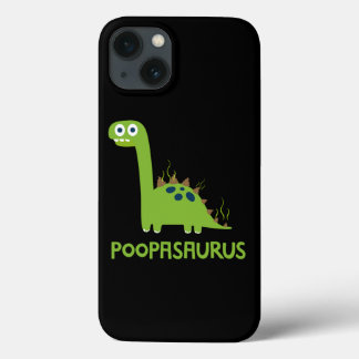 ディノ・プーパサウルスウンチエモジリア好きの少年たち iPhone 13ケース