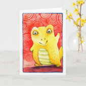 ディノ・ミテ カード (黄色い花)