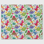 ディノ ラッピングペーパー (フラット)