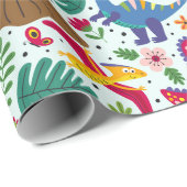 ディノ ラッピングペーパー (ロールコーナー)