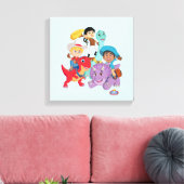 ディノ・ランチイェー! キャンバスプリント (インサイチュ (リビング))