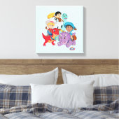 ディノ・ランチイェー! キャンバスプリント (インサイチュ (寝室))