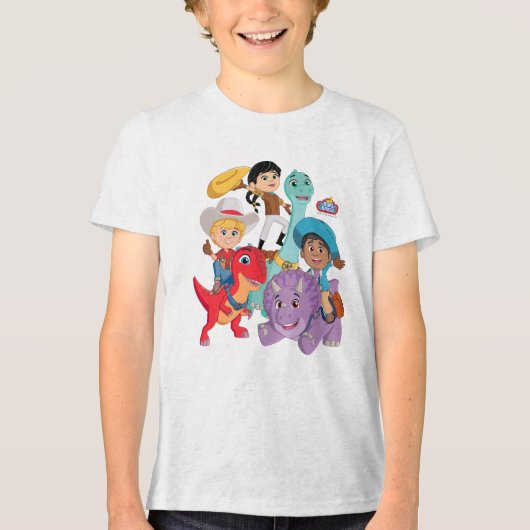 ディノ・ランチイェー！ トライブレンドＴシャツ (正面)