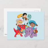 ディノ・ランチイェー！ ポストカード (正面/裏面)