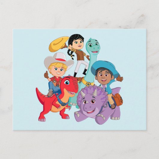 ディノ・ランチイェー！ ポストカード (正面)