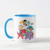 ディノ・ランチイェー！ マグカップ (左)