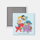 ディノ・ランチイェー! マグネット (正面/裏面)