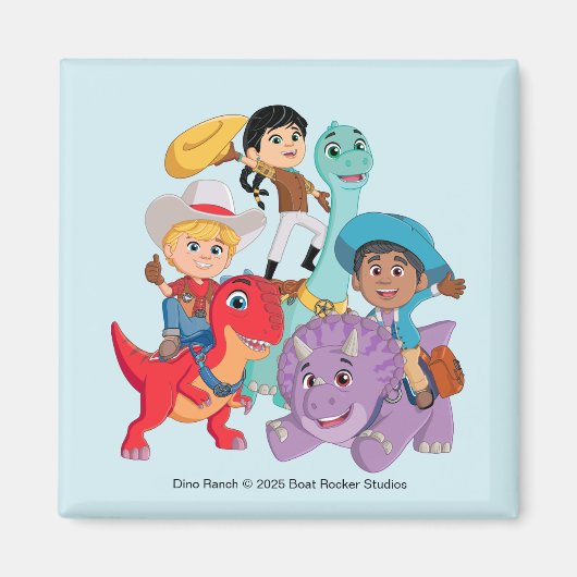 ディノ・ランチイェー! マグネット (正面)