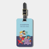 ディノ・ランチイェー！ ラゲッジタグ (正面縦)