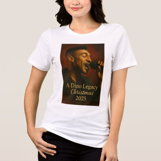 ディノ・レガシー・クリスマス 2025 Tシャツ 限定  (正面)