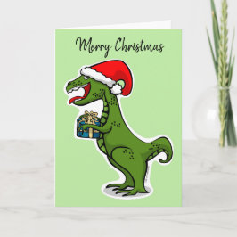 ディノTレックスクリスマス シーズンカード