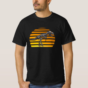 ディノTレックスサリアン恐竜ヴィンテージレトロ Tシャツ