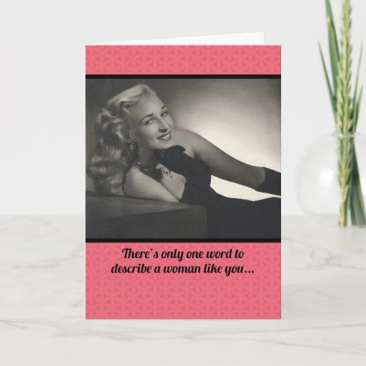 ディバすごい誕生日カード カード (正面)