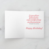 ディバすごい誕生日カード カード (内部)