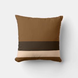 ディバイダーライン付きトリプルチョコレート クッション