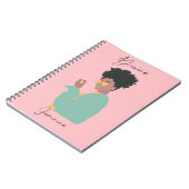 ディバインフェミニンスパイラルノート ノートブック (左側)