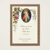 ディバイン結婚ズバラ祈りの言葉カード (正面)