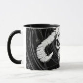 ディバイン・アーケインスカル・オブ・デス・ブラック マグカップ (左)