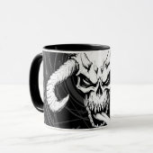 ディバイン・アーケインスカル・オブ・デス・ブラック マグカップ (正面左)