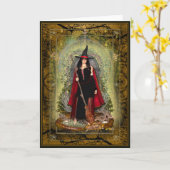 ディバイン・ウィッチ&ゴールデン・ドラゴン カード (黄色い花)