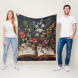 ディバイン・ブーケ フリースブランケット