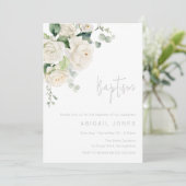 ディバイン・ホワイト・ローズ&セージ・バプテスマ 招待状 (スタンド正面)