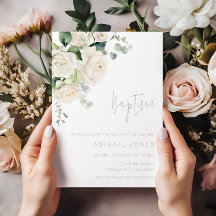 ディバイン・ホワイト・ローズ&セージ・バプテスマ