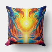 ディバイン・ライト・シティの目覚め クッション (正面)