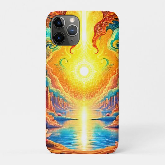 ディバイン・ライト・シティの目覚め Case-Mate iPhoneケース (裏)