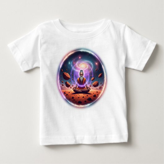 ディバインSadhu瞑想Tシャツ ベビーTシャツ (正面)