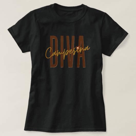 ディバカンペシナlカントリーディバ tシャツ (デザイン正面)