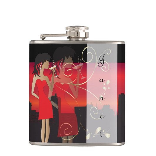 ディバガールズナイトアウト フラスク (正面)