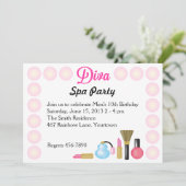 ディバスパバースデーパーティ招待状 招待状 (スタンド正面)