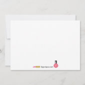 ディバスパバースデーパーティ招待状 招待状 (裏面)