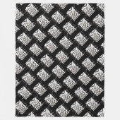 ディバス岩 フリースブランケット (正面)