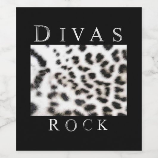 ディバス岩 ワインラベル (シングルラベル)