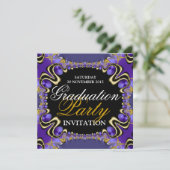 ディバパープ王室のル卒業パーティー招待状 招待状 (スタンド正面)