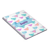 ディバビッグ女の子あなたの名前パンティズグガーリーラム ノートブック (右側)