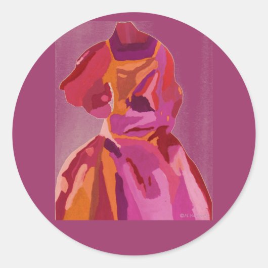 ディバファッショニスタオータムレッズ ラウンドシール (正面)