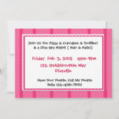 ディバ誕生日 招待状 (裏面)