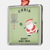 ディパーソナライズされたスクゴルフ メタルオーナメント (左)