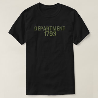 ディパートメント1793 ダーク Tシャツ