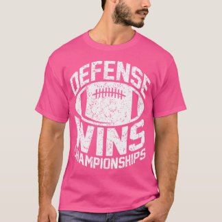 ディフェンスがサッカーのディフェンス・リネマの選手権で勝利 Tシャツ
